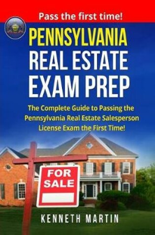 Cover of Pennsylvania Real Estate Exam Prep