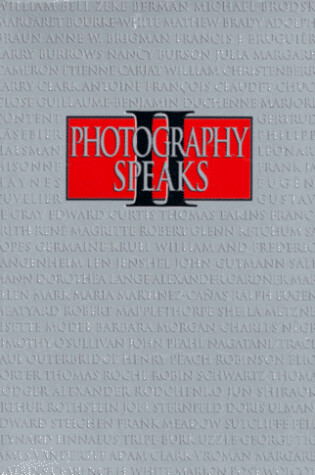 Cover of Photography Speaks II