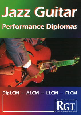 Book cover for RGT Jazz Guitar Performance Diplomas Handbook