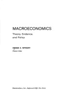 Book cover for Macroeconomics