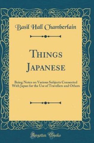 Cover of Things Japanese