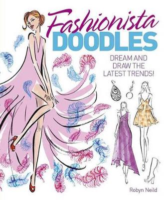 Book cover for Fashionista Doodling Book