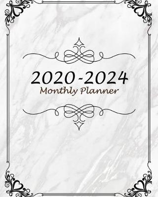 Book cover for 2020-2024 Monthly Planner