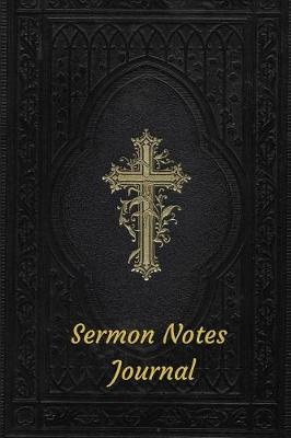 Book cover for Sermon Notes Journal