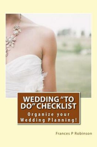 Cover of Wedding To Do Checklist