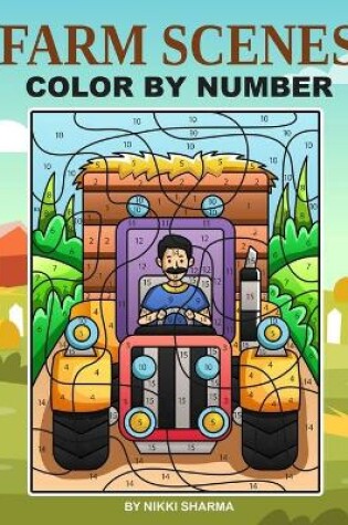 Cover of Farm Scenes Color By Number