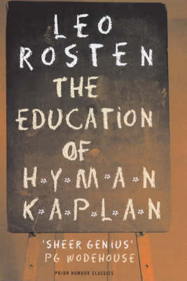 Book cover for The Education of Hyman Kaplan