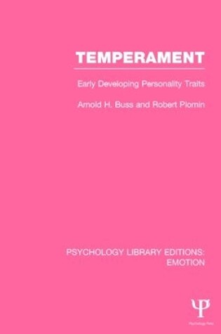 Cover of Temperament (PLE: Emotion)