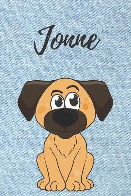 Book cover for Jonne Notizbuch Hunde / Malbuch / Tagebuch / Journal / DIN A5 / Geschenk