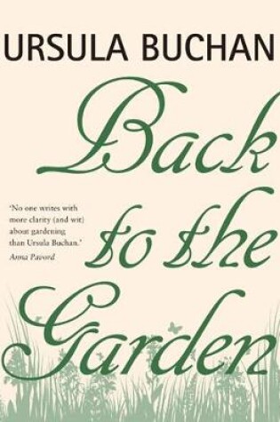 Cover of Back to the Garden