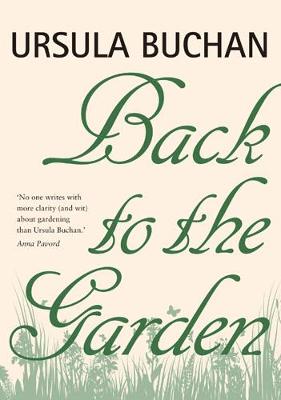 Book cover for Back to the Garden