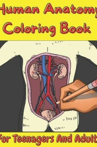 Cover of Human Anatomy Coloring Book For Teenagers And Adults