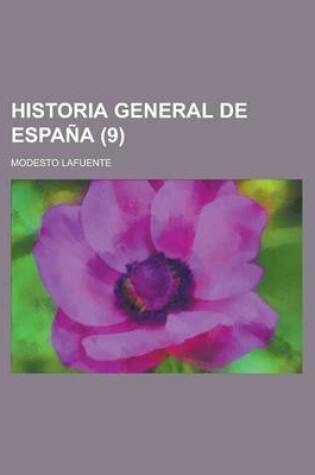 Cover of Historia General de Espana (9)
