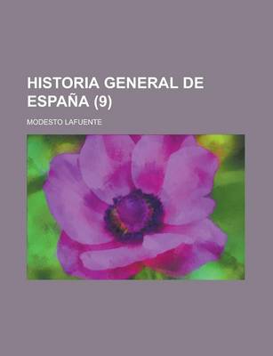 Book cover for Historia General de Espana (9)