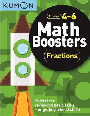 Book cover for Kumon Math Boosters: Fractions