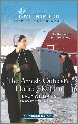 Book cover for The Amish Outcast's Holiday Return