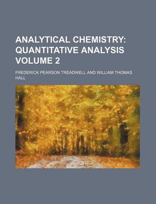 Book cover for Analytical Chemistry Volume 2