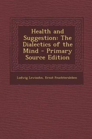 Cover of Health and Suggestion