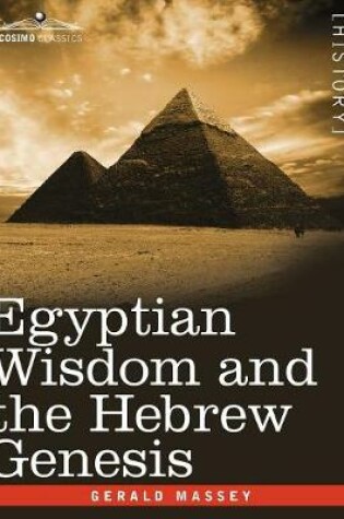 Cover of Egyptian Wisdom and the Hebrew Genesis