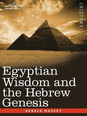 Book cover for Egyptian Wisdom and the Hebrew Genesis