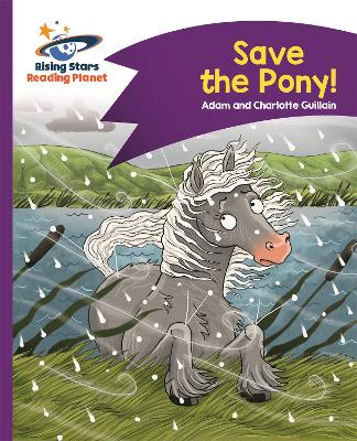 Book cover for Reading Planet - Save the Pony! - Purple: Comet Street Kids