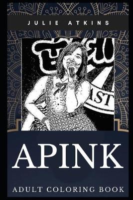 Book cover for Apink Adult Coloring Book