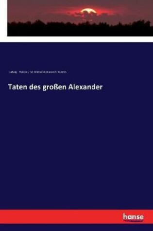 Cover of Taten des grossen Alexander