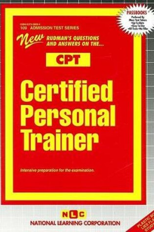 Cover of Certified Personal Trainer (CPT)
