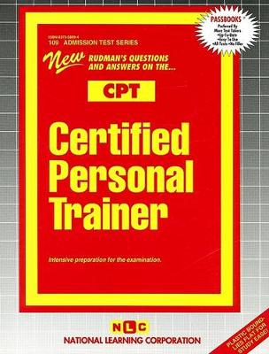 Book cover for Certified Personal Trainer (CPT)