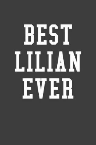 Cover of Best Lilian Ever