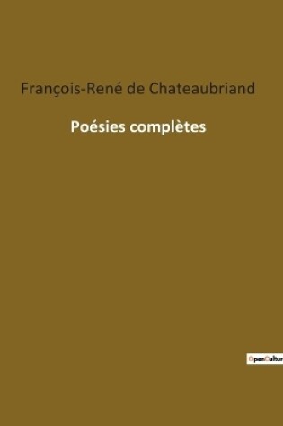 Cover of Poésies complètes