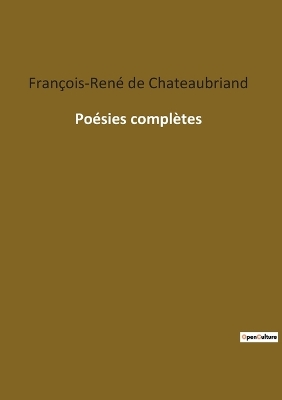 Book cover for Poésies complètes