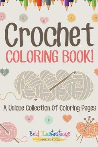 Cover of Crochet Coloring Book!