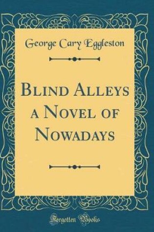 Cover of Blind Alleys a Novel of Nowadays (Classic Reprint)