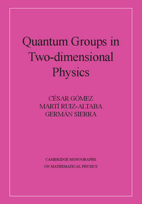 Book cover for Quantum Groups in Two-Dimensional Physics