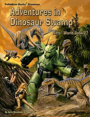 Book cover for Adventures in Dinosaur Swamp