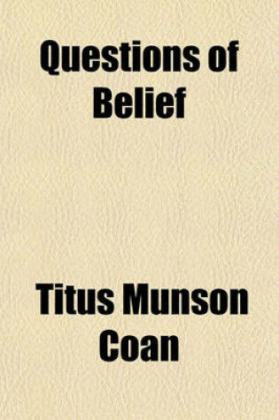 Cover of Questions of Belief