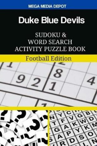 Cover of Duke Blue Devils Sudoku and Word Search Activity Puzzle Book