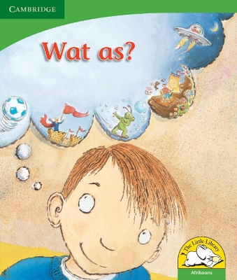 Book cover for Wat as? (Afrikaans)