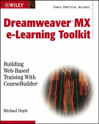 Book cover for Dreamweaver MX e-learning Toolkit