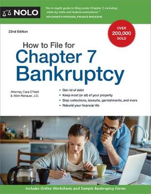 Book cover for How to File for Chapter 7 Bankruptcy