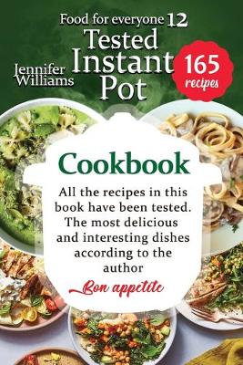 Book cover for Tested instant pot cookbook