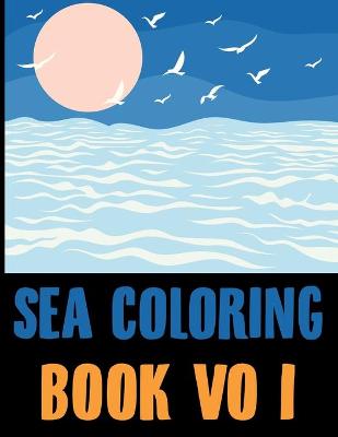 Book cover for Sea Coloring Book