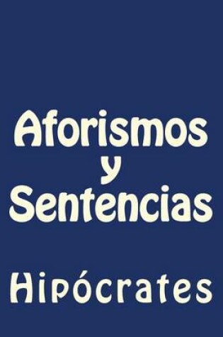 Cover of Aforismos y Sentencias