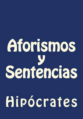 Book cover for Aforismos y Sentencias