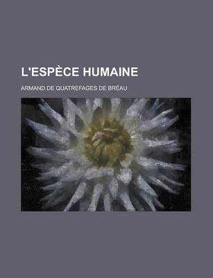 Book cover for L'Esp Ce Humaine