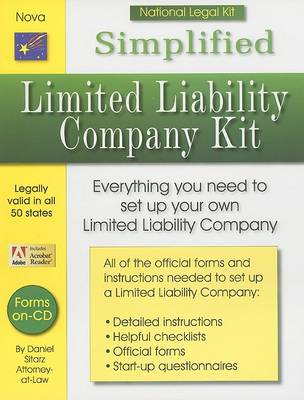 Book cover for Simplified Limited Liability Company Kit