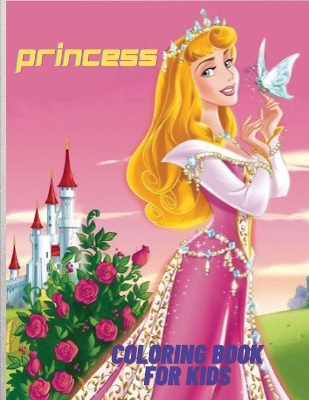 Book cover for Princess Coloring Book