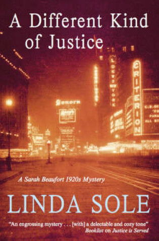 Cover of A Different Kind of Justice