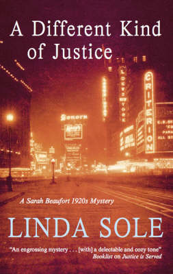 Book cover for A Different Kind of Justice